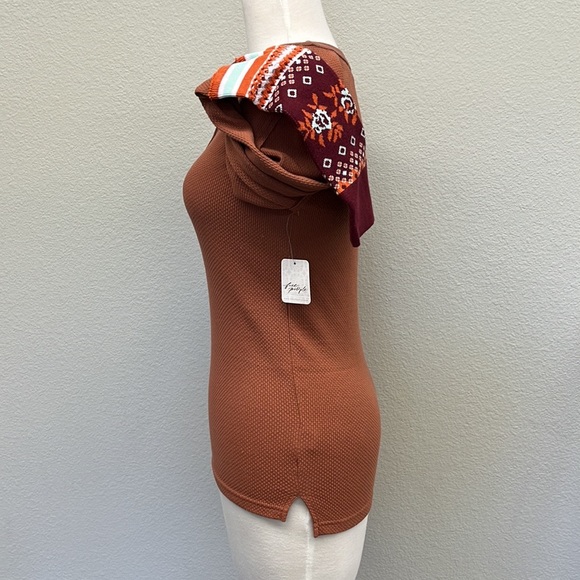 🥳HP🥳 Free People Mikah Layering Cuff Thermal Top - Picture 8 of 12